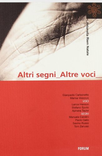Altri Segni - Altre Voci - (Italian and English Edition)