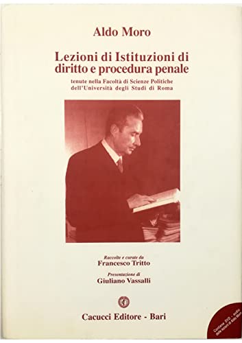 Stock image for Lezioni di istituzioni di diritto e procedura penale. Tenute nelle Facolt di scienze politiche dell'Universit degli studi di Roma. for sale by libreriauniversitaria.it