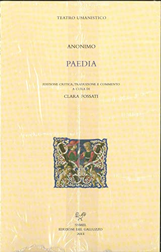 Stock image for Paedia for sale by The Compleat Scholar