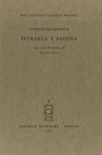 9788884552402: Petrarca e Padova