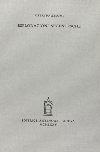 9788884552846: Esplorazioni secentesche (Miscellanea erudita)