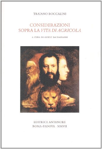 9788884556165: Considerazioni sopra la Vita di Giulio Agricola scritta da Cornelio Tacito (Miscellanea erudita)