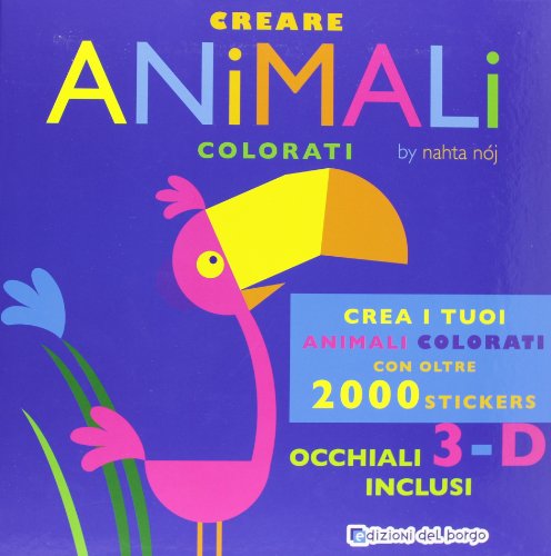 Beispielbild fr Creare animali colorati. Con gadget zum Verkauf von medimops