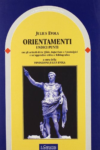 9788884740786: Orientamenti (La bottega di Eraclito)