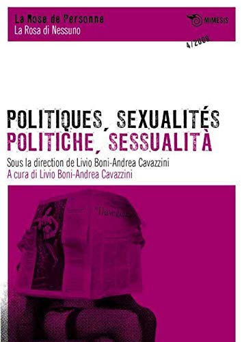 Beispielbild fr Politiques, Sexualites zum Verkauf von Brook Bookstore
