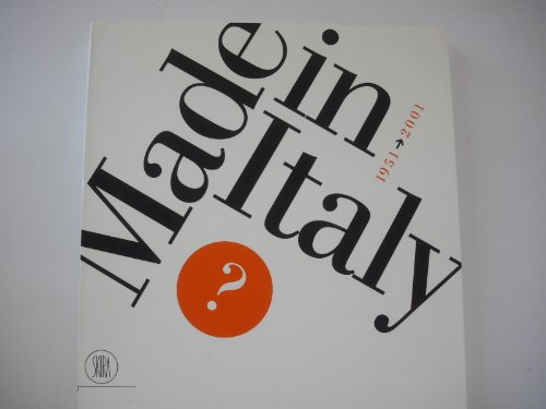 9788884910004: Made in Italy 1951-2001. Ediz. inglese