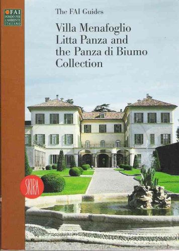 Imagen de archivo de Villa Menafoglio Litta Panza and the Panza di Biumo Collection a la venta por The Second Reader Bookshop