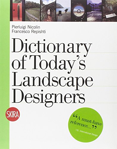 Stock image for Dictionary of Today's Landscape Designers for sale by ANARTIST