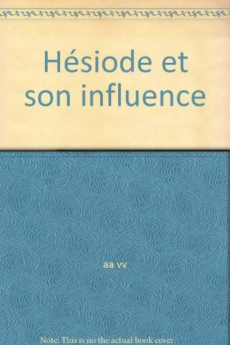 9788884982377: Hsiode et son influence (Entretiens sur l'antiquit classique)