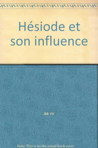9788884982377: Hesiode et Son Influence