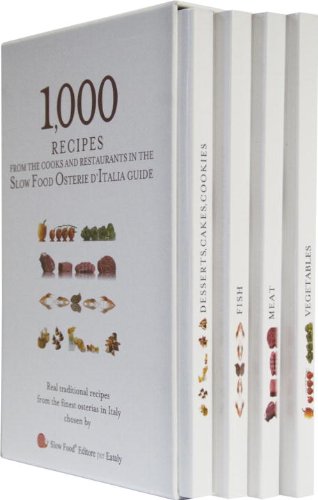 Beispielbild fr 1000 Recipes From the Cooks and Restaurants in the Slow Food Osterie D'Italia Guide zum Verkauf von SecondSale