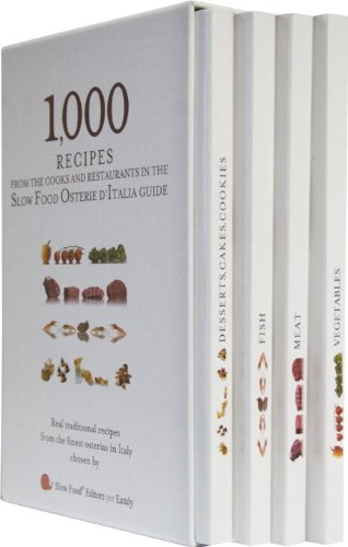 Stock image for 1000 Recipes From the Cooks and Restaurants in the Slow Food Osterie D'Italia Guide for sale by HPB-Emerald