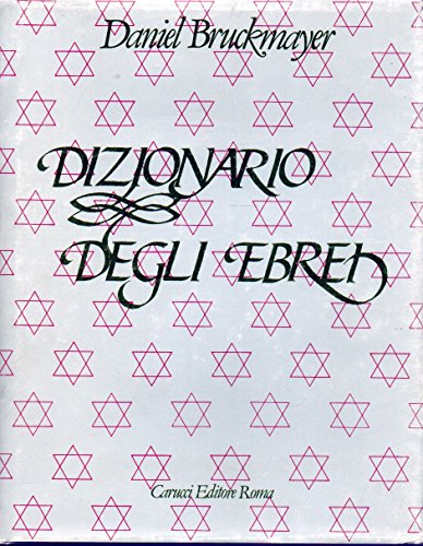 9788885027848: Dizionario Degli Ebrei