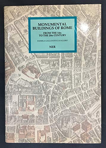 Beispielbild fr Monumental Buildings of Rome from the 14th to the 20th Century zum Verkauf von Powell's Bookstores Chicago, ABAA