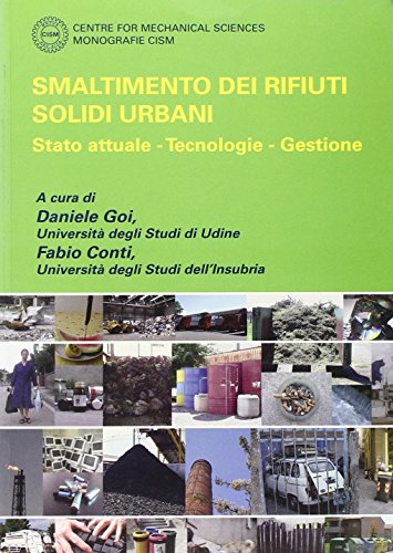 9788885137240: Smaltimento dei rifiuti solidi urbani (Monografie)