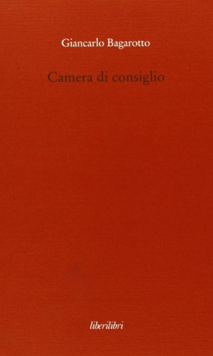 Imagen de archivo de Camera di consiglio a la venta por libreriauniversitaria.it