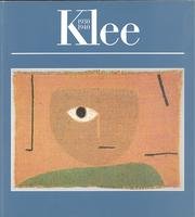 Beispielbild fr Paul Klee 1930-1940: L' ultimo decennio - Letztes Jahrzehnt. Ausstellungskatalog Museo d' Arte Mendrisio, 7.4.-8.7.1990 zum Verkauf von Thomas Emig