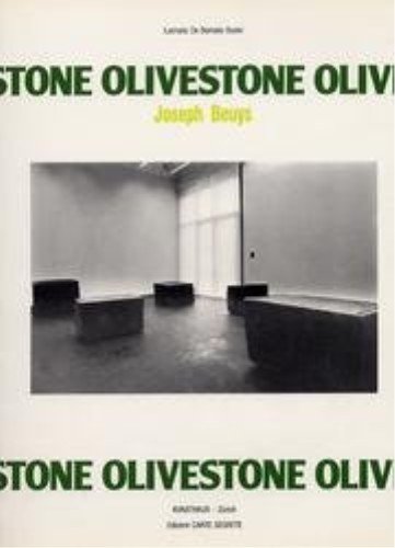 Stock image for Joseph Beuys : Olivestone. Kunsthaus Zrich. for sale by Antiquariat KAMAS