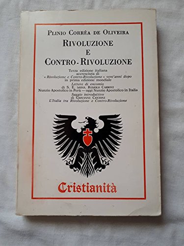 9788885236028: Rivoluzione e contro-rivoluzione