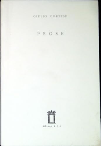 9788885323360: Prose (Scrinium. Preziosit letteraria)