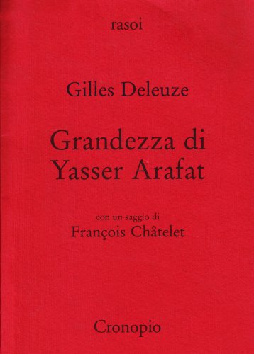 Imagen de archivo de Grandezza di Yasser Arafat a la venta por libreriauniversitaria.it