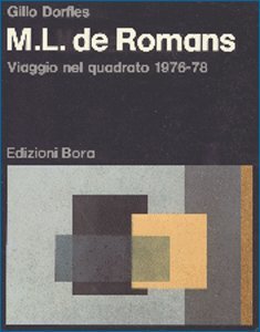 Marialuisa de Romans. Viaggio nel quadrato (1976-78) (9788885638129) by Gillo DE ROMANS - Dorfles