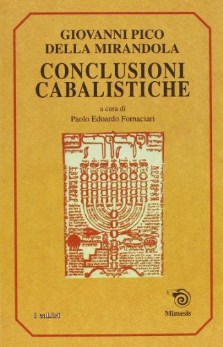 Stock image for Conclusioni cabalistiche (Cabiri) for sale by Better World Books