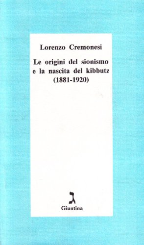 Le origini del sionismo e la nascita del kibbutz (1881-1920)