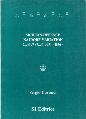 Beispielbild fr Sicilian Defence Najdorf Variation 7: B96 zum Verkauf von Antiquariat Armebooks