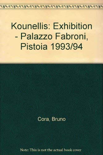 Kounellis: Esposizione di paesaggi invernali (Italian Edition) (9788886158480) by Kounellis, Jannis