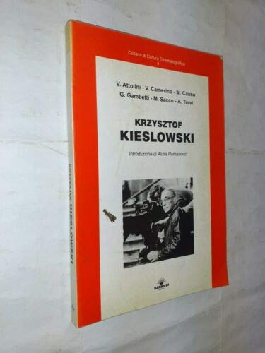 9788886187343: Krzystof Kieslowski (Collana di cultura cinematografica) (Italian Edition)