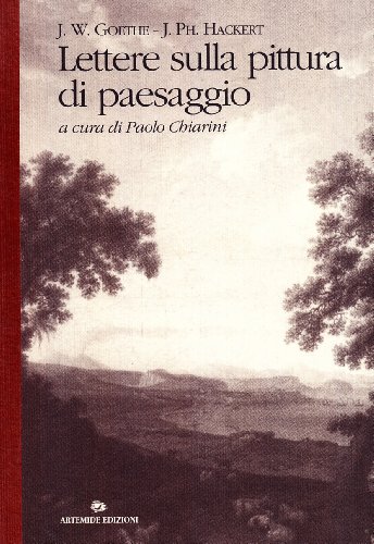 9788886291286: Lettere sulla pittura di paesaggio (Proteo)