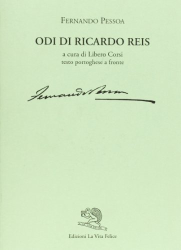 Beispielbild fr Odi di Ricardo Reis. Testo portoghese a fronte (I) zum Verkauf von Brook Bookstore