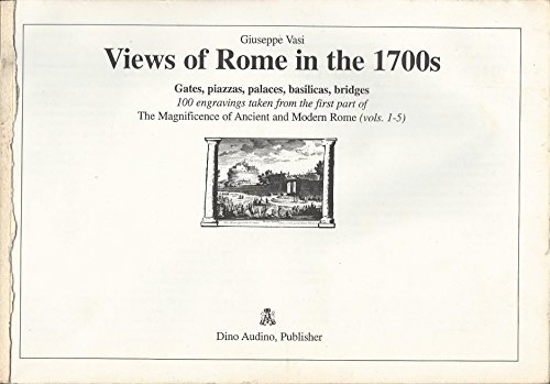 9788886350471: VIEWS OF ROME IN THE 1700S volume 1
