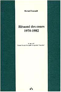9788886389006: Rsum des cours (1970-1982) (Biblioteca del pensiero)