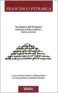9788886593014: La lettera del Ventoso. Testo latino a fronte (Di monte in monte)