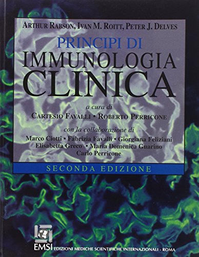 Imagen de archivo de Principi Di Immunologia Clinica a la venta por BookMarx Bookstore