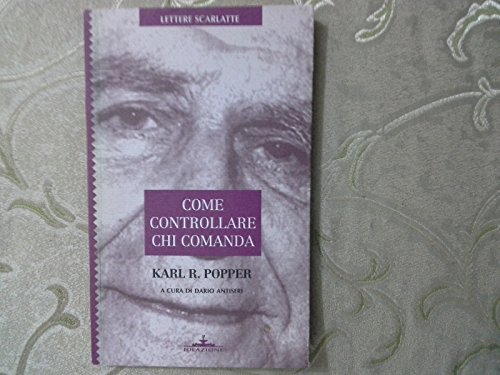 Imagen de archivo de Come controllare chi comanda (Lettere scarlatte) a la venta por medimops