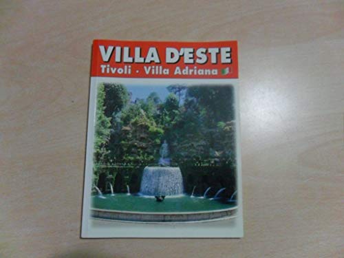 9788886843591: Villa d'Este, villa Adriana a Tivoli