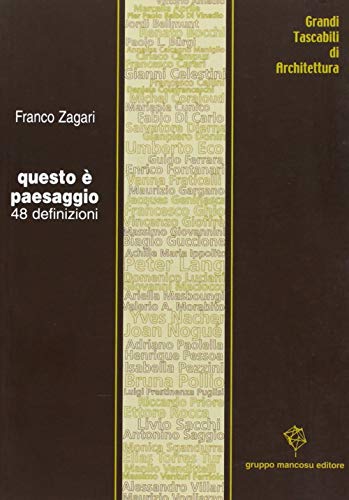 Stock image for Questo  paesaggio. 48 definizioni for sale by Apeiron Book Service