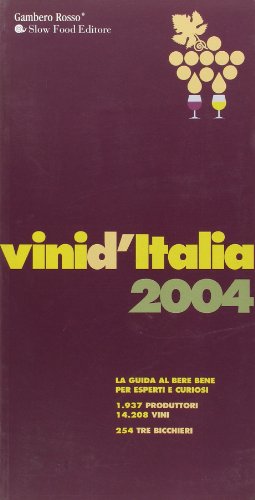 9788887180558: Vini d'Italia 2004.