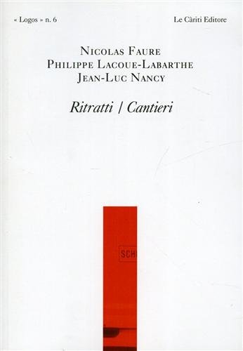 Stock image for Ritratti/cantieri for sale by libreriauniversitaria.it