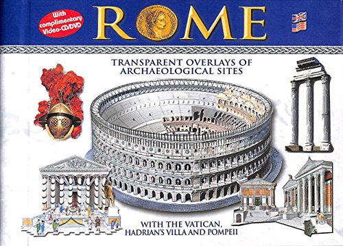 9788887894738: Rome: Transparent Overlays of Archaeological Sites with the Vatican, Hadrian's Villa and Pompeii