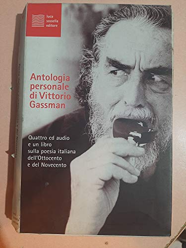 9788887995060: Antologia personale di Vittorio Gassman. Poesia italiana dell'Ottocento e del Novecento. Con 4 CD Audio (Palcoscenico)