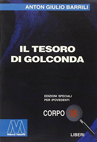 9788888132792: Il tesoro di Golconda. Ediz. per ipovedenti