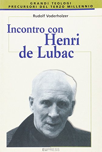 9788888446219: Incontro con Henri de Lubac