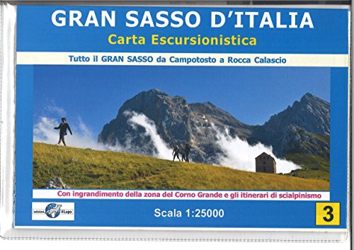 Gran Sasso d'Italia. Carta escursionistica 1:25.000