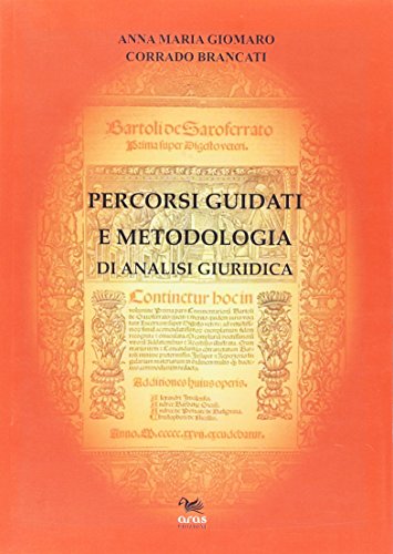 9788888699318: Percorsi guidati e metodologia di analisi giuridica. CD-ROM (Didactica)