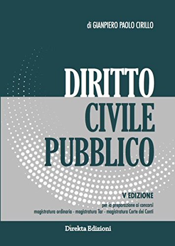 Imagen de archivo de Diritto Civile PubblicoGia Gianpiero Paolo Cirillo a la venta por Copernicolibri