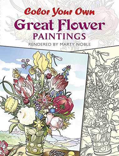 9788888846682: Color Your Own Great Flower Paintings[COLOR BK-COLOR YOUR OWN GRT FL][Paperback]